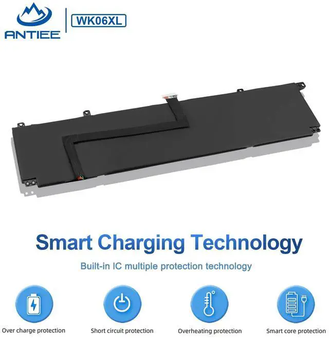 Alt view image 5 of 7 - WK06XL M41711-005 83Wh Laptop Battery for HP Omen 16-B0xxx 16-B0000TX | 16-B0047TX 16-C0167AX Omen 7 Plus 17-CK0xxx 17-CK0007NV 17T-CK100 Series WKO6XL 6880mAh
