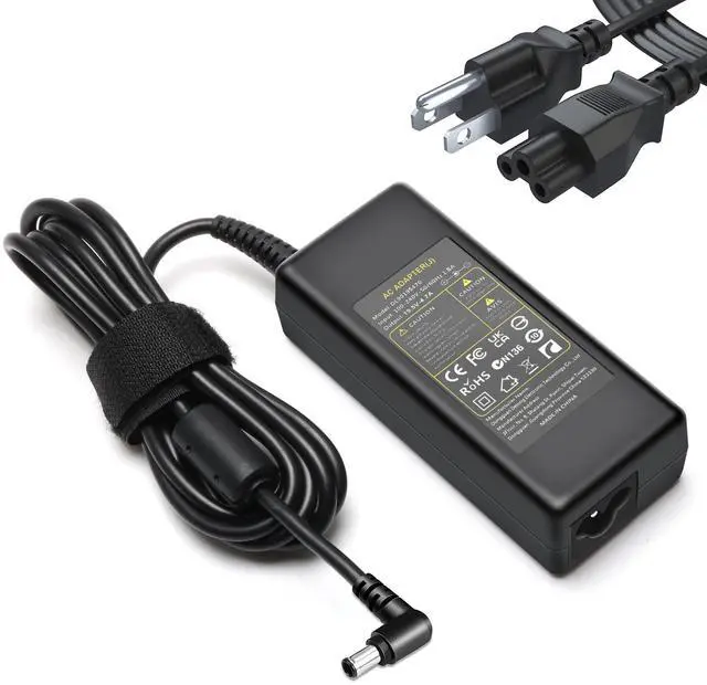 Main image of 90W Laptop Charger Replacement for Sony Vaio PCG Series PCG-71913L PCG-71912L PCG-71315L PCG-71312L PCG-61315L PCG-61611L PCG-61A14L PCG-61317L PCG-81114L PCG-81115L AC Adapter Power Supply Cord