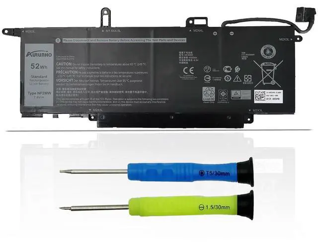 Main image of NF2MW Laptop Battery Replacement for Dell Latitude 7400 2-in-1 Latitude 9410 2-in-1 Series Notebook P110G P110G001 7146W 08W3YY 085XM8 C76H7 0C76H7 0G8F6M