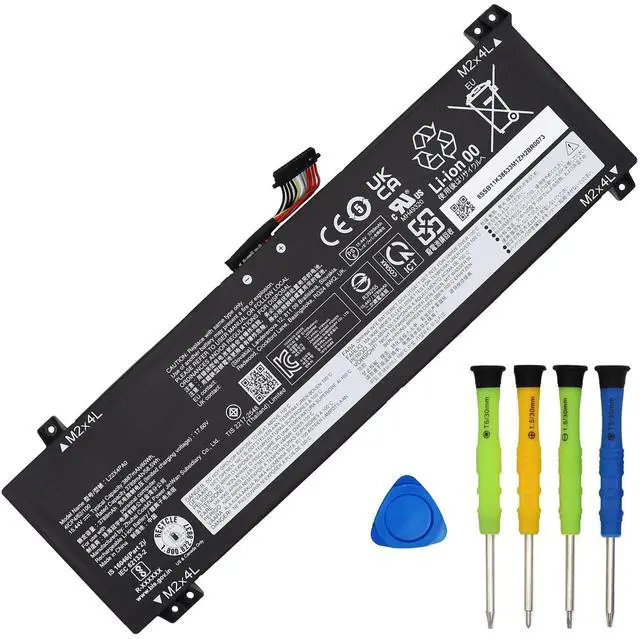 Main image of L22B4PA0 Battery Replacement for Lenovo Legion Slim 5-16APH8 | 5-16IRH8 LOQ 15APH8 15IRH8 16APH8 16IRH8, IdeaPad 1 15IAU7 Series, Laptop Battery L22M4PA0 L22D4PA0 L22X4PA0, 60Wh