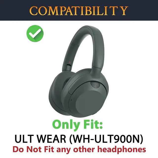 Alt view image 2 of 7 - Headband Side Cover Slider Outer & Inner for Sony ULT WEAR/WH-ULT900N (WHULT900N) Over-Ear Noise Canceling Bluetooth Headphones, Replacement Head Band Repair Part Accessories Kit - Forest Gray