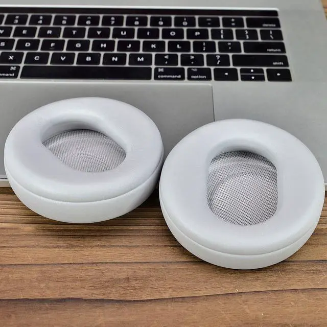 Alt view image 2 of 2 - Replacement Earpads Ear Pads for Microsoft Surface 1/2 Headphones, Protein Leather Memory Sponge Ear Cushion Compatible with Microsoft Surface 1/2 Headphones (Gray)