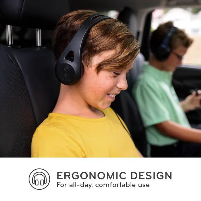 Alt view image 3 of 6 - TWT Audio Ergo TW103 Noise Reducing Ergonomic Headphone - USB-C Connection | Wired Headphones, Durable, For Classrooms, School, Students, Teachers, Universal Device Compatibility