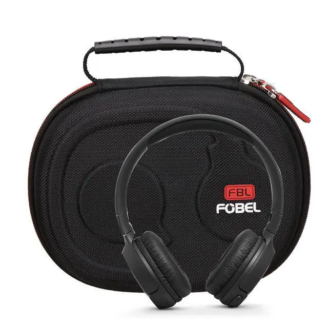 Alt view image 7 of 7 - Headphone Cases EVA Hard Storage Case for JBL TUNE 500BT/510BT/T450BT/710BT/JBL Live 650 BT NC On-Ear Wireless Bluetooth Headphone, Travel Protective Bag (Black)