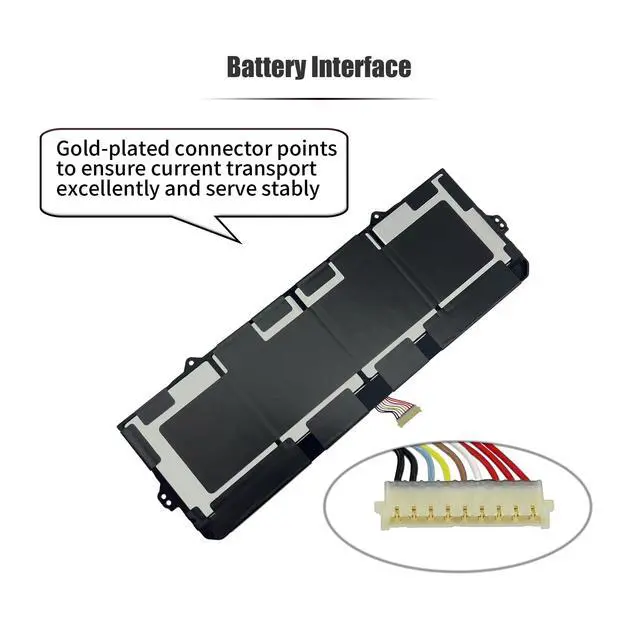 Alt view image 5 of 7 - 45.5Whr AA-PBQN4TR Laptop Battery Compatible with Samsung Galaxy Chromebook 2 XE530QDA 13.3" Series XE530QDA-KA1US XE530QDA-KA2US XE530QDA-KB1US XE530QDA-KB2US Notebook BA43-00395A