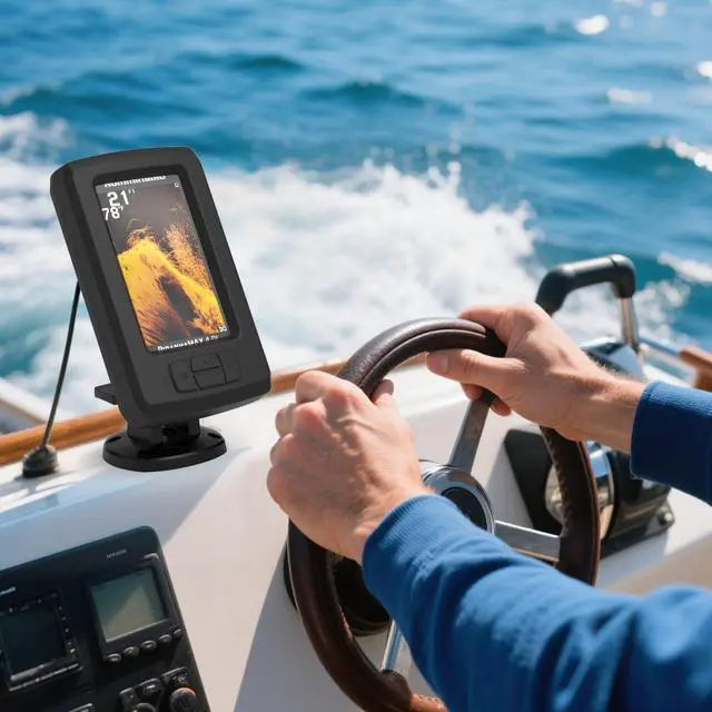 Alt view image 7 of 7 - Fish Finder Protective Case Silicone Cover Compatible with Humminbird PiranhaMAX 4 DI and Humminbird PiranhaMAX 4,Marine Electronics Accessory (Black)