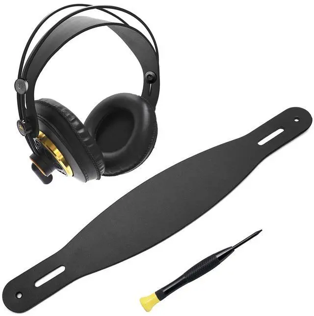 Main image of Genuine Leather Headband Strap -Compatible with AKG K240,K240 MKII,K240S,K241,K242,K270,K271,K271 MKII,K272,K280,M220 Headphones,Premium Handcrafted,Durable,Lightweight