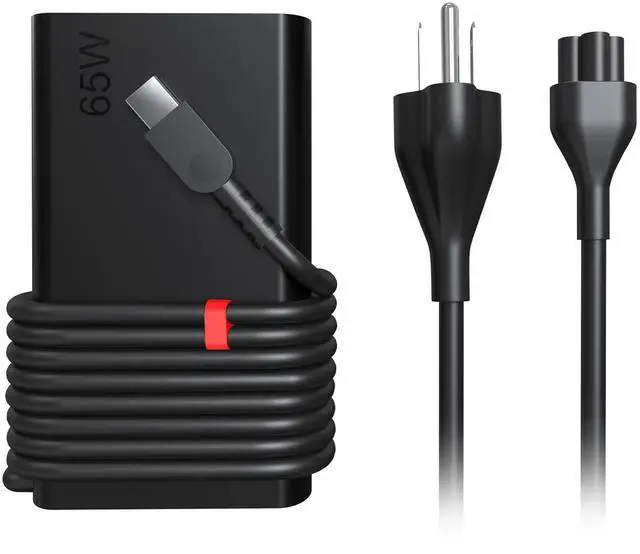 Main image of 65W USB Type C Laptop Charger fits for Lenovo Thinkpad/Yoga/Thinkbook | for Lenovo Thinkpad T14 E16 T16 T480 T590 Yoga 7i L13 Chromebook Computer Charger USB C AC Power Adapter