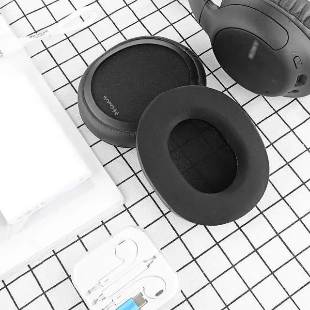 Alt view image 6 of 6 - Sport Cooling Gel Replacement Ear Pads Compatible with Sony WH-CH700N, WH-CH710N, WH-CH720N Headphones, Ear Cushions with Video Guide (Black)