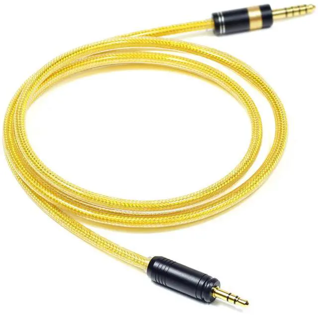 Main image of 6N OFC Silver-Plated with Metal Shielding Layer 4.4mm 3.5mm Headphone Upgrade Cable for Focal HADENYS AZURYS BATHYS BATHYS MG (4.4mm Plug)