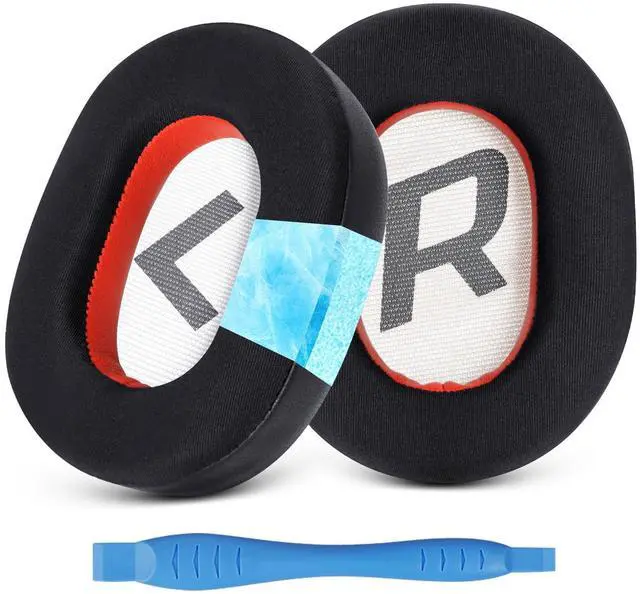 Main image of Ear Pads Replacement for Plantronics Voyager 8200 UC/Backbeat Pro 2 - Black | GVOEARS Ear Pads Cushions with Premium ICE Silk Fabric, Softer Memory Foam Noise Canceling