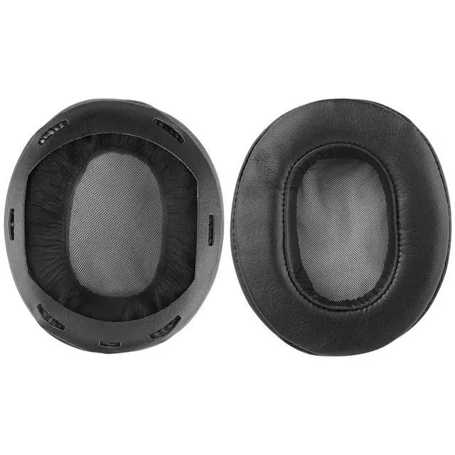 Alt view image 2 of 6 - Replacement Ear Pads Compatible with Sony MDR-1A, MDR-1ADAC Headphones Ear Cushions, Repair Parts with Video Guide (Black)