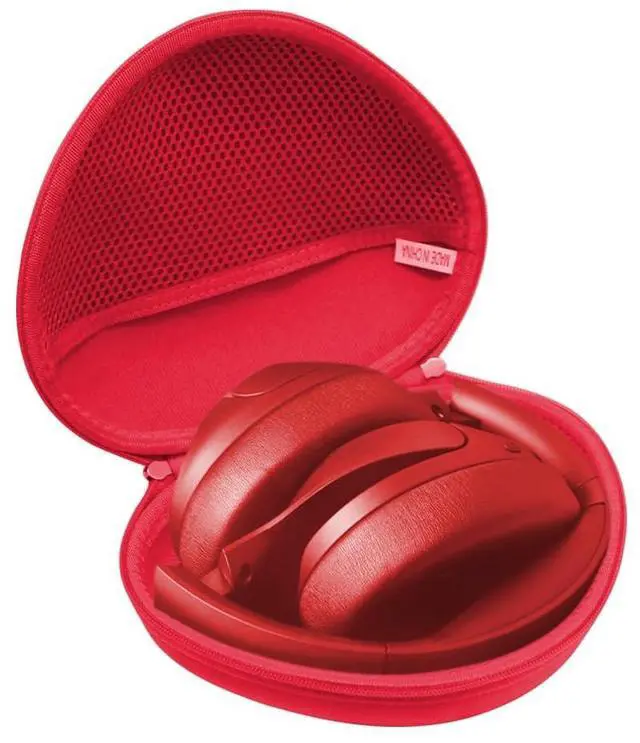 Main image of Hard Travel Case for BERIBES/TOZO HT3 / TOZO HT2 Hybrid Active Noise Cancelling Headphones (Red)