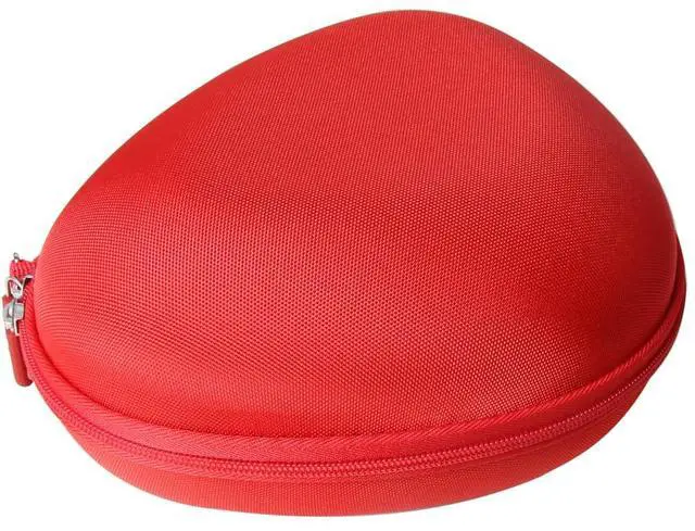 Alt view image 4 of 6 - Hard Travel Case for BERIBES/TOZO HT3 / TOZO HT2 Hybrid Active Noise Cancelling Headphones (Red)