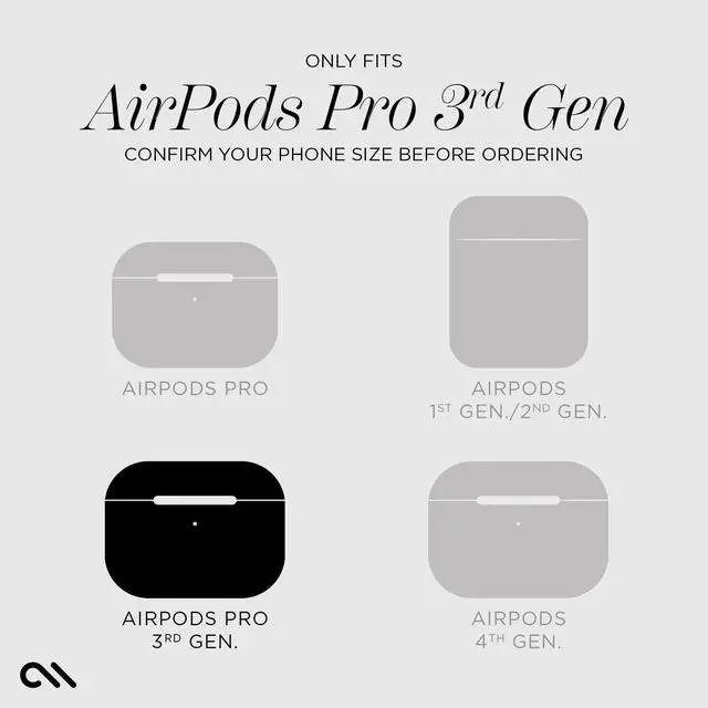 Alt view image 2 of 5 - AirPods Pro 3 Case with Silver Ring Clip - Sheer Twinkle Silver | Stylish Wireless Charging Compatible Case for Keys, Tote, Purse & More - Protective Cover for AirPods Pro 3 with LED Display