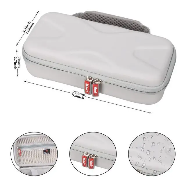 Alt view image 6 of 7 - Hard Carrying Case for Bose New SoundLink Flex 2nd Gen/Bose SoundLink Flex Bluetooth Portable Speaker, Case Only Gray