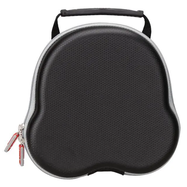 Alt view image 4 of 7 - Hard Shell Headphone Carrying Case Compatible with Pioneer DJ HDJ-X5, AirPods Max, SteelSeries Arctis Series - EVA Shockproof Protective Travel Storage Bag, Black