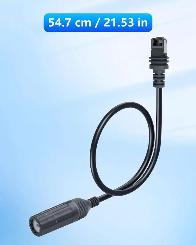 Alt view image 7 of 7 - for Starlink Gen 3 Ethernet Adapter Cable, 1200 Mbps Waterproof Starlink Rectangular Satellite Gen3 V3 Replacement Cable Adapter Gen 3 RJ45 Converter - 0.5M / 1.64FT