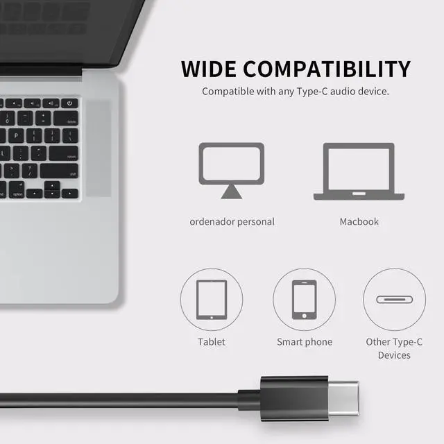 Alt view image 6 of 7 - USB C Headphones for iPhone 15 Earbuds HiFi Stereo Type C Wired Earphones with Mic & Remote Control Noise Cancelling for iPhone 16 pro, iPad Pro, Galaxy S23/S22/S21/S20/Ultra Note 10/20