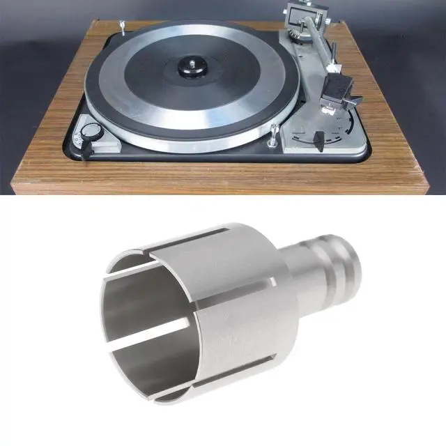 Alt view image 2 of 7 - Heavy Duty Stainless Steel Center Axle Sleeve Compatible with Dual 1019 1209 Turntable