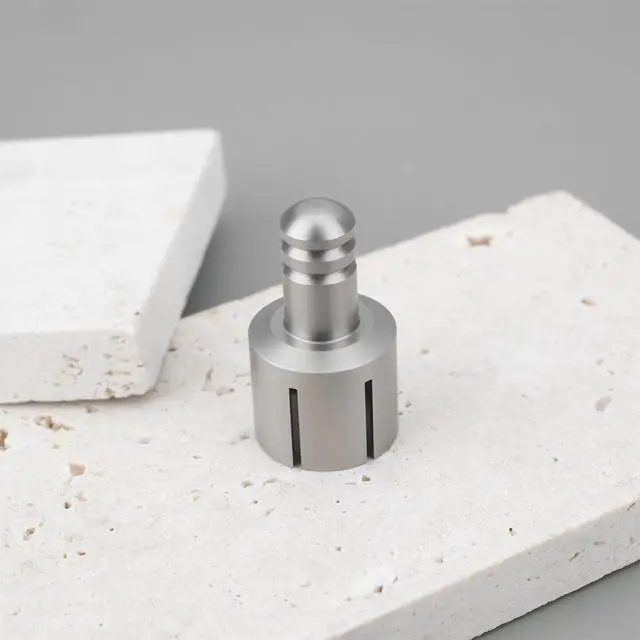 Alt view image 5 of 7 - Heavy Duty Stainless Steel Center Axle Sleeve Compatible with Dual 1019 1209 Turntable