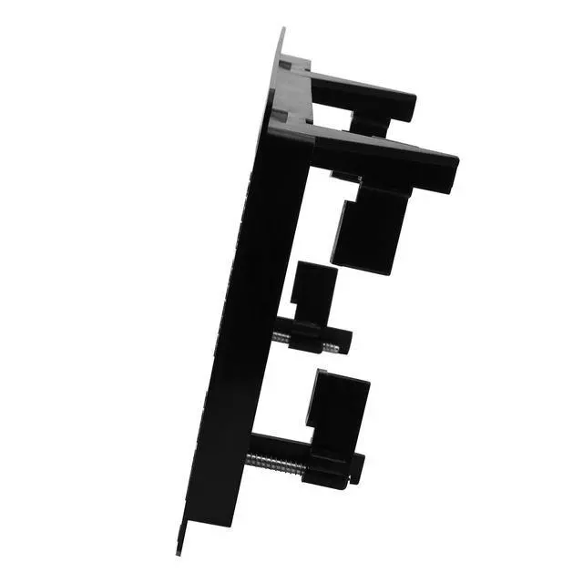 Alt view image 3 of 4 - 2PCS 3-Gang Low Voltage Mounting Bracket Multipurpose Drywall Mounting Bracket for Wall Plate of Telephone Wires, Network Cables, HDMI, Coaxial, Speaker Cables