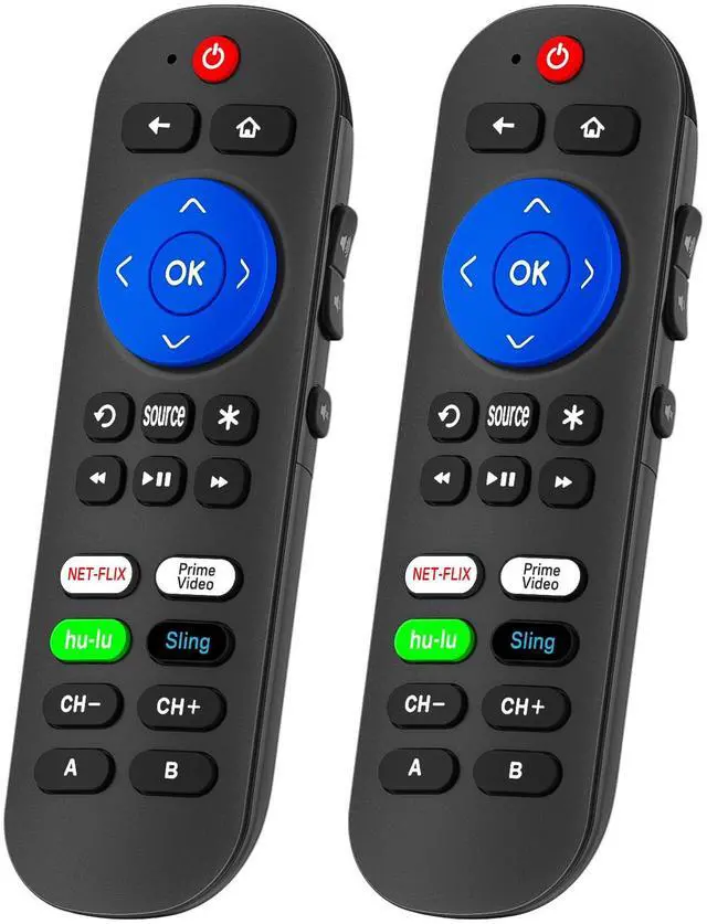 Main image of Programmable Remote for Roku Express 4K+, Express 4K Remotes with Volume Control for Roku Express Remote Replacement with Extra 9 Learning Keys (Not for Stick)