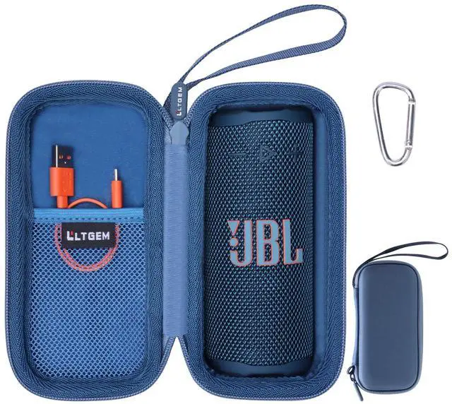 Main image of LTGEM Case for JBL Grip Portable Bluetooth Speaker | Hard EVA Shell, Water-Resistant, Shock Protection, Scratch-Resistant Interior, Portable Travel Storage Case Only