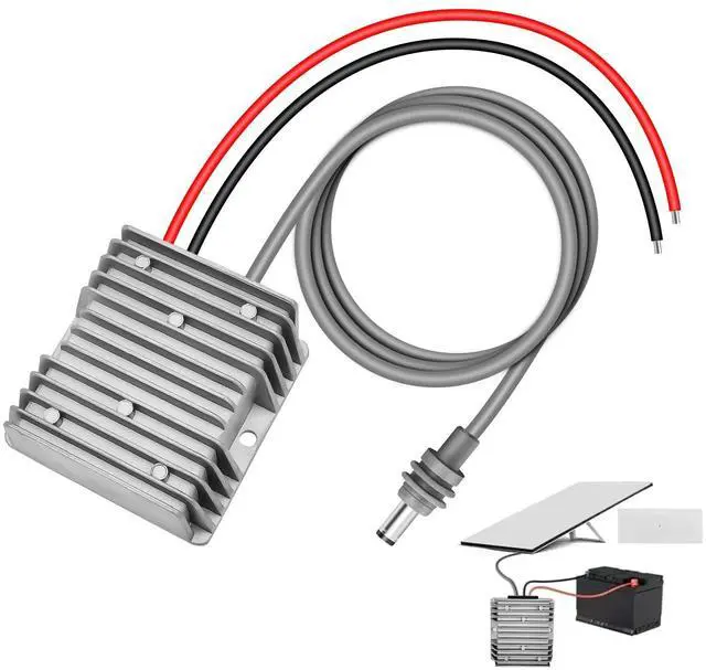 Main image of 12V to 57V 4.5A Boost Converter with DC Male Plug Cable | Step-up Converter for Starlink Router