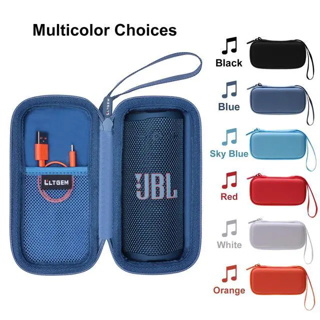Alt view image 4 of 7 - LTGEM Case for JBL Grip Portable Bluetooth Speaker | Hard EVA Shell, Water-Resistant, Shock Protection, Scratch-Resistant Interior, Portable Travel Storage Case Only