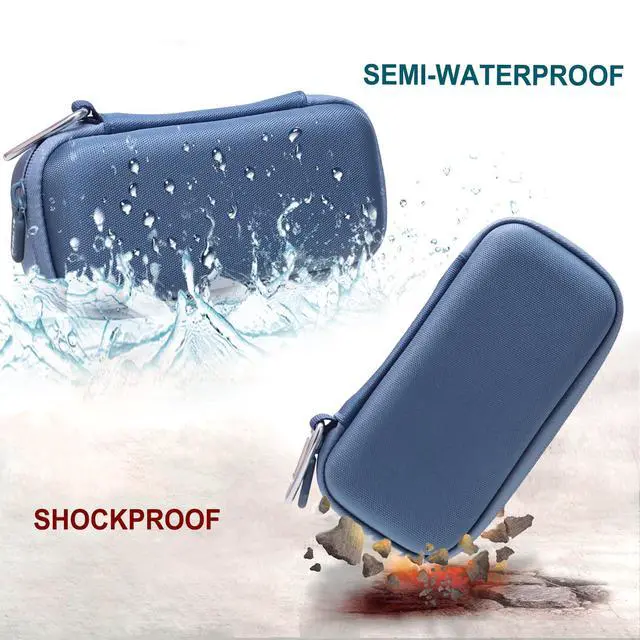 Alt view image 5 of 7 - LTGEM Case for JBL Grip Portable Bluetooth Speaker | Hard EVA Shell, Water-Resistant, Shock Protection, Scratch-Resistant Interior, Portable Travel Storage Case Only