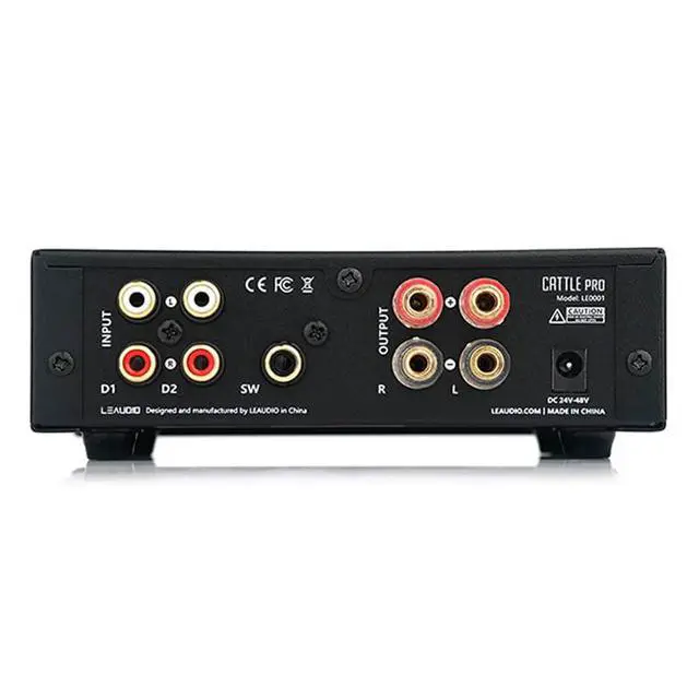 Alt view image 2 of 7 - Cattle PRO High Performance Class D Power Amplifier Two RCA inputs 2.1 subwoofer TPA3255
