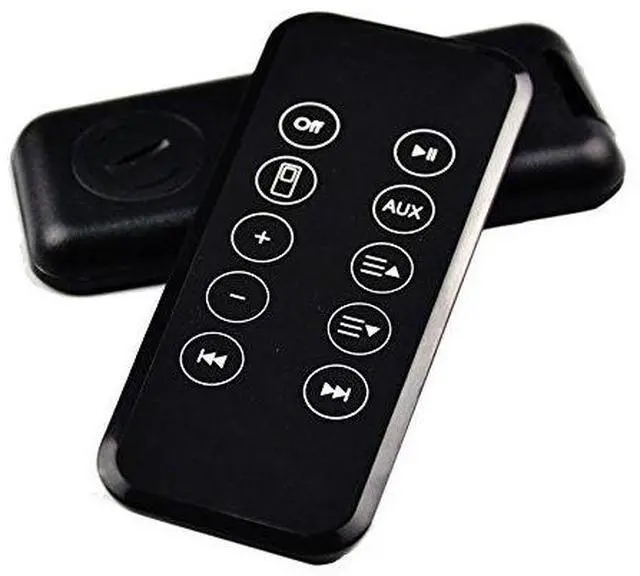 Main image of Remote Control Compatible with Bose Sounddock 10 AM316536 AM314136 Bose Sounddock Series II,Series III, Portable HAS AUX Button for aux inputs with CR2025 Battery Silicone Button Key Design