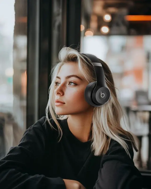 Alt view image 6 of 6 - Replacement Ear Pads for Beats Solo 4, Protein Leather, Black | Ear Pads Cushions with Soft Protein Leather and Noise Isolating Memory Foam for Beats Solo 4 Wireless On Ear Headphones
