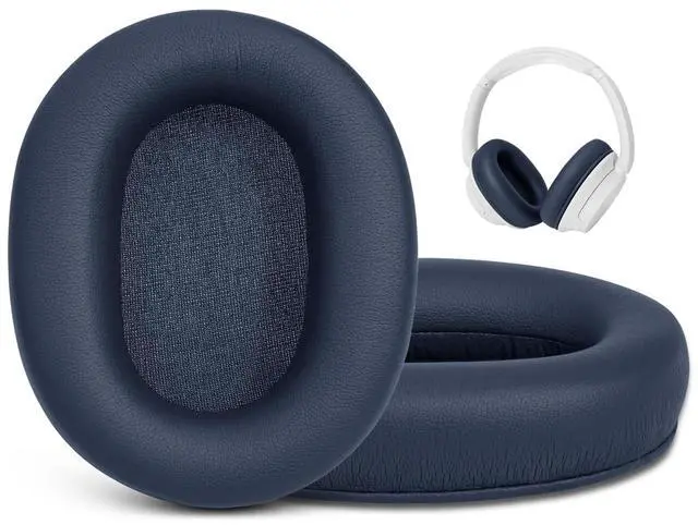 Main image of GVOEARS Ear Pads for Sony WH-XB900N / WH-CH710N / WH-CH720N - Blue | Also for WH-RF400 / MDR-RF895RK Headphones, Earpads Cushions with Soft Protein Leather, Memory Foam