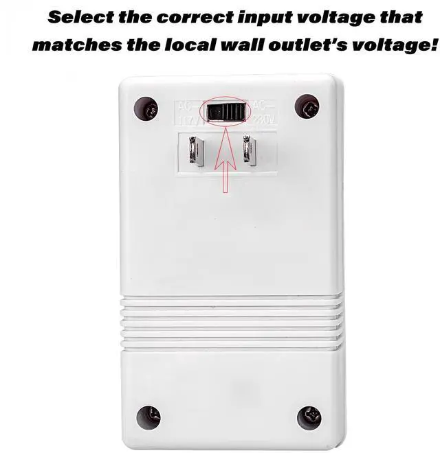 Alt view image 2 of 7 - 100W Two-Way Voltage Converter, AC 110V to 220V Step Up Voltage Converter, AC 220V & 110V Step Down Transformer, Universal Power Adapter Socket for Travel RV Camping, Small Appliances <50W