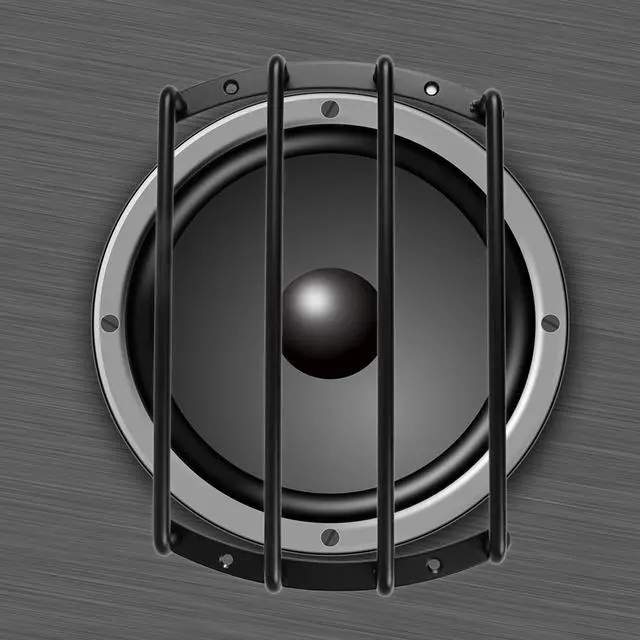Alt view image 2 of 6 - Universal 8 Inch Black Metal Car Auto Bar Grille Subwoofer Speaker Grill Cover Guard