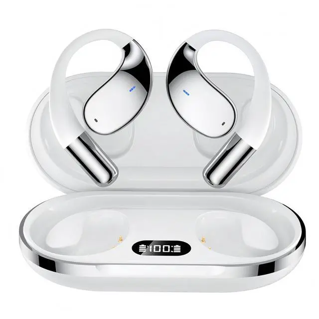 Main image of Real-Time Translation Wireless Bluetooth Earbuds, ANC Active Noise Cancelling Sports Headphones with 13mm Large Dynamic Driver, Open-Ear Bone Conduction Workout Earphones for iOS & Android