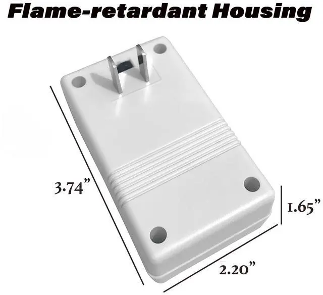 Alt view image 6 of 7 - 100W Two-Way Voltage Converter, AC 110V to 220V Step Up Voltage Converter, AC 220V & 110V Step Down Transformer, Universal Power Adapter Socket for Travel RV Camping, Small Appliances <50W