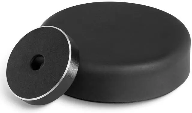 Main image of Record Weight Stabilizer with 45 RPM Adapter for 7" Vinyl & LP | Low Profile to Fits Under Dust Cover