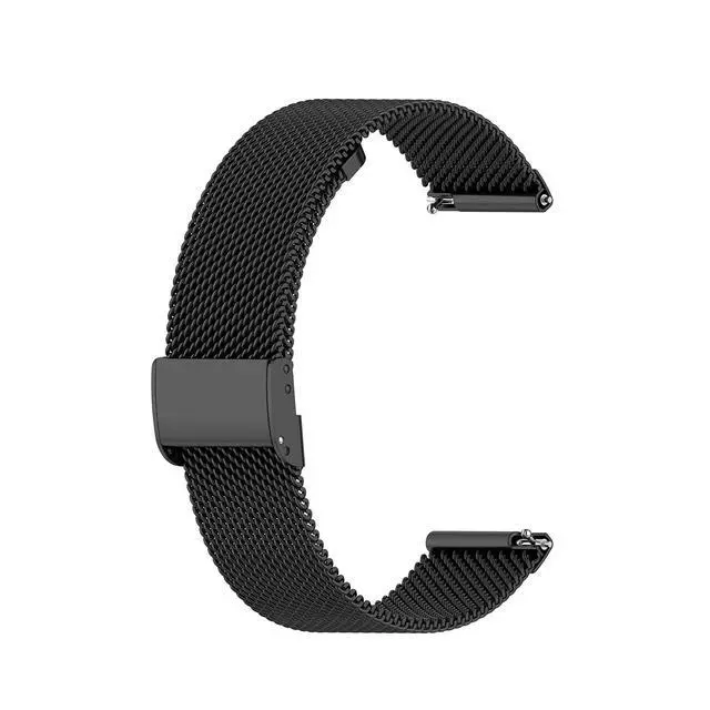 Alt view image 2 of 6 - Compatible with ALPHAGEAR Smartwatch Band, Stainless Steel Metal Mesh Bracelet for ALPHAGEAR Bravo II, Bravo XL, Raptor, Commander, Juliet