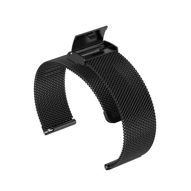 Alt view image 4 of 6 - Compatible with ALPHAGEAR Smartwatch Band, Stainless Steel Metal Mesh Bracelet for ALPHAGEAR Bravo II, Bravo XL, Raptor, Commander, Juliet