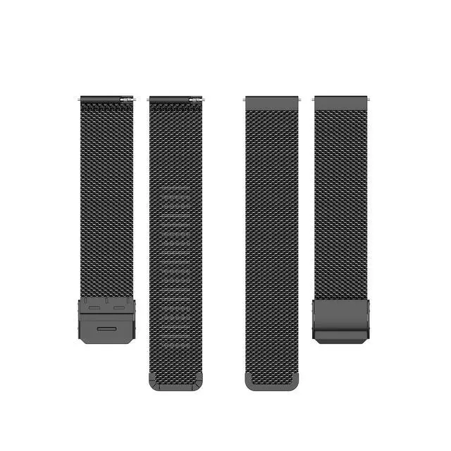 Alt view image 6 of 6 - Metal Bands Compatible with Fitpolo DR06/TOOBUR DR06/FQQ DR06/KEEPONFIT DR05/KIBFLE DR03/YMZ DR03 Stainless Steel Milanese Mesh Loop Strap for DR06 Smartwatch