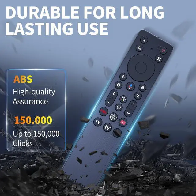 Alt view image 6 of 7 - RC923A FMB1 Replacement for TCL QD-Mini LED 4K UHD Smart TV Remote Control, Compatible with TCL 50/55/65/75/85 Series TV QM5K QM6K QM7K Q77K (IR No Voice)