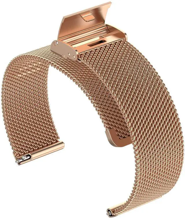 Alt view image 3 of 4 - Compatible with Yoever Smart Watch Band, Stainless Steel Loop Strap Replacement for Yoever IDW19/Yoever IDW28/Yoever IDW20