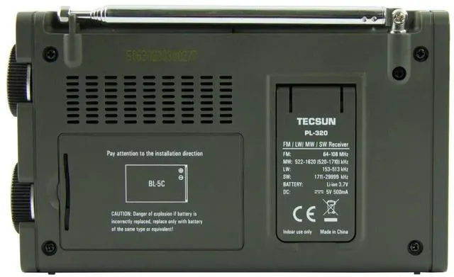 Alt view image 2 of 6 - Digital PL320 AM/FM/LW/SW DSP Worldband Radio