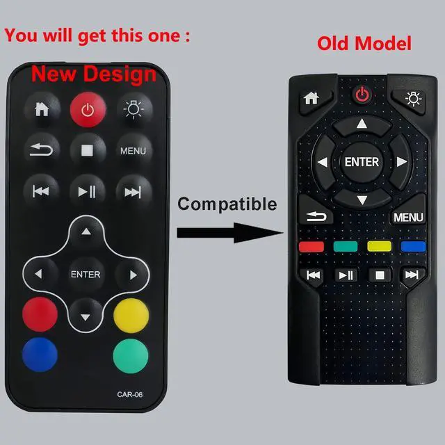 Alt view image 2 of 7 - Replacement Remote Control for Honda Pilot Elite/Touring/EX-L Rear Entertainment DVD 39560-THR-A020-M1 39560THRA020 2019 2020 20201 2022 2023