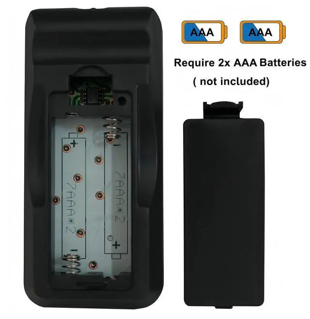 Alt view image 4 of 7 - Replacement Remote Control for Honda Pilot Elite/Touring/EX-L Rear Entertainment DVD 39560-THR-A020-M1 39560THRA020 2019 2020 20201 2022 2023