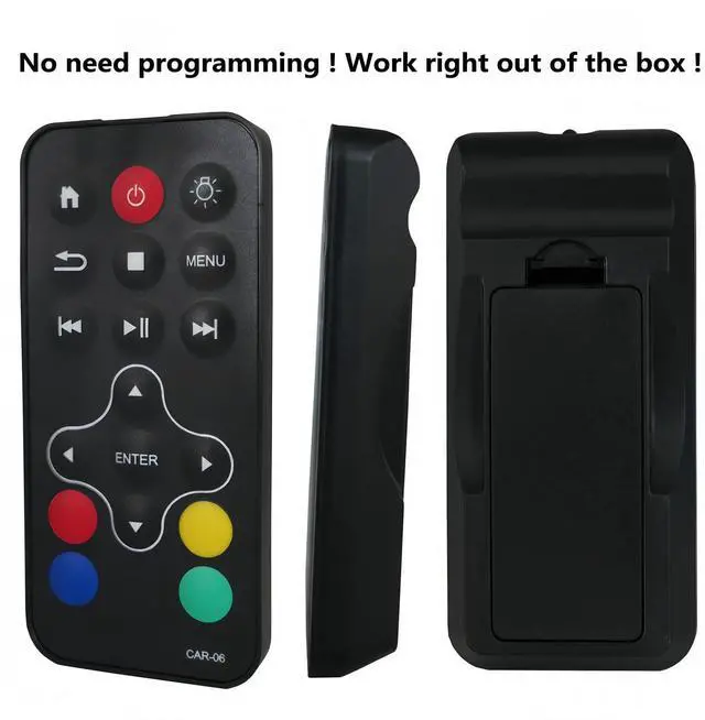 Alt view image 5 of 7 - Replacement Remote Control for Honda Pilot Elite/Touring/EX-L Rear Entertainment DVD 39560-THR-A020-M1 39560THRA020 2019 2020 20201 2022 2023