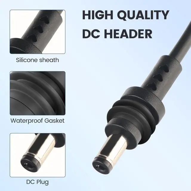 Alt view image 2 of 7 - Starlink Gen 3 Power Cord, Boost Power Cord for Starlink Gen3 Router, 9V-35V to 57V Boost Conversion Kit, G3 Step Up Power Adapter,Cigarette Lighter to DC Power Cord